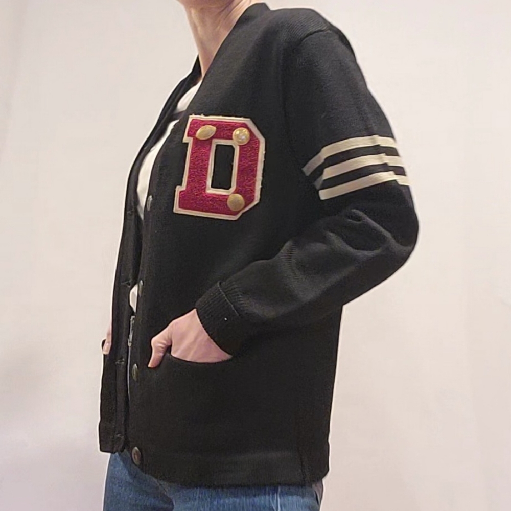Vintage 60s letter sweater